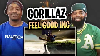 TRE-TV REACTS TO -  Gorillaz - Feel Good Inc. (Official Video)