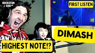 Dimash | HELLO | First Listen | Highest note EVER?!