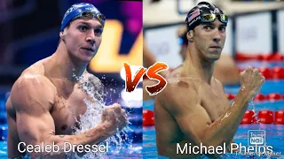 Michael Phelps VS Cealeb Dressel (100m fly)