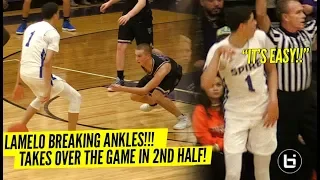 LaMelo Ball BREAKS Defender's ANKLES & Talks TRASH To Crowd!! Wins MVP Of Tournament In STYLE!