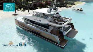 Power Catamaran: Two Oceans 675 - Offered Exclusively by HMY Yacht Sales.