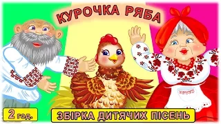 Збірка пісень КУРОЧКА РЯБА - українські народні пісні - музичні мультфільми З любов'ю до дітей
