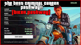 The BEST Biker Criminal Career Pathway For New Players!(GtaOnline Expanded and Enhanced)