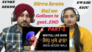 REACTION ON : SIDHU MOOSE WALA / ਸਿੱਧੂ ਮੂਸੇ ਵਾਲਾ [Full Live ] at 17th UMRA NANGAL #sidhumoosewala