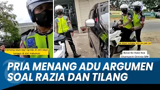 VIRAL Pengemudi Mobil Ini Menang Adu Argumen dengan Polisi Soal Razia dan Tilang