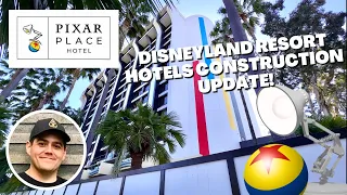Construction Update at the Hotels of the Disneyland Resort & More - April 2023