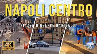 Walking Tour Naples (Napoli Centrale) 4K UHD Naples Center #walkingtour #travel #shopping #tourism