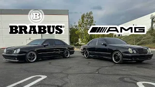 Mercedes W210 Brabus and AMG Exhaust