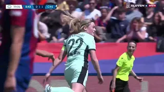 Golo de Erin Cuthbert | Barcelona 0-1 Chelsea | Womens Champions League 23/24