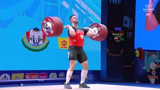 Arkadiusz Michalski (POL) – 394kg 8th Place – 2019 World Weightlifting Championships – Men's 109 kg