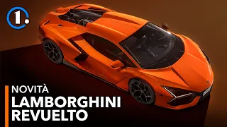Lamborghini REVUELTO 🇮🇹 V12 da 9.500 giri ibrido con 1.015 CV! 😱