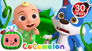 J.J. & The Beanstalk 🌱 | Cocomelon | Best Animal Videos for Kids | Kids Songs and Nursery Rhymes