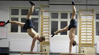 2 Simple steps to learn the kick up to handstand (Easy!?)