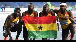 Ghana's 4x100m final relay race Tokyo Olympics 2021