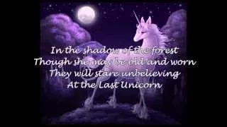 The Last Unicorn America - Lyrics