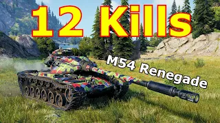 World of Tanks M54 Renegade - 12 Kills