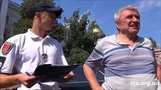 Полиция Одессы ворует автомобили прикрываясь эвакуацией