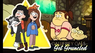 REACTION, GRAVITY FALLS, 2x10, Gallifrey Gals Get Gruncled! s2Ep10 NORTHWEST MANSION MYSTERY