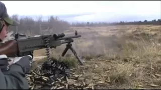 Swedish Army Machinegun KSP58B
