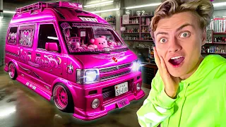 Last To Stop Customizing My Rare Japanese Minivan Wins!!