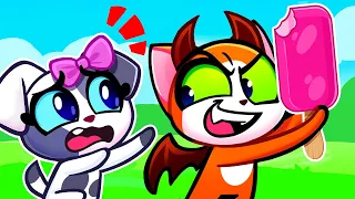 DON'T BE A BULLY, BABY CAT!😈 Toddler Video and Nursey Rhymes by Paws & Play