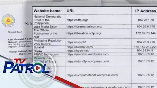 Ilang progresibong grupo, media inalmahan ang pag-block ng websites | TV Patrol