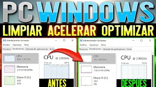 Como ACELERAR y OPTIMIZAR Windows 10 y 11 | SIN PROGRAMAS | 2024