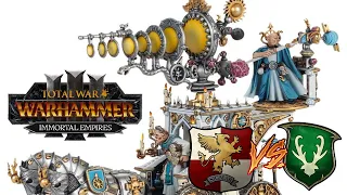 THE LUMINARK, LIGHT IS MIGHT - Empire vs Wood Elves | Total War Warhammer 3