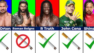 WWE Wrestlers Who Smoke Cigarettes in Real Life