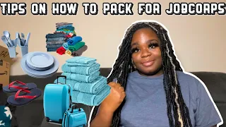 Tips on how to pack for | JobCorps