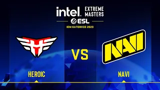 Heroic vs NaVi | Map 2 Mirage | IEM Katowice 2023