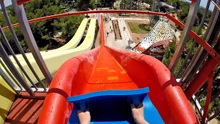 Aqualand El Arenal - Red Kamikaze | Head-first Speed Slides