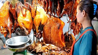 1 Stall 3 Kind of Pork Chops, Duck & Chicken - Cambodia's Greatest Street Food