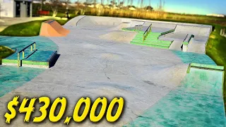 BEST HIDDEN MYSTERY SKATEPARK EVER FOUND!