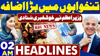 Dunya News Headlines 02:00 AM | Salary Person's Good News | PM Shehbaz Sharif In Action | 30 MAY 24