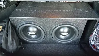 down 4 sound prefab box with 2 sundown e12s