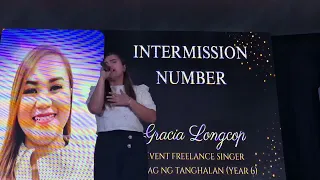 GRACIA LONGCOP OF 'TAWAG NG TANGHALAN' FAME SINGS 'KAHIT MAPUTI NA ANG BUHOK KO' AT GPA 2023