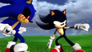 Dark Super Sonic V.S. Sonic.EXE - The Race [Official Trailer] ソニック v. ソニック