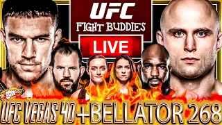 🔴UFC VEGAS 40: Ladd VS Dumont + BELLATOR 268: Nemkov VS Anglickas + Bader VS Anderson LIVE REACTION!