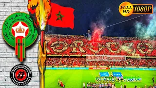 🔴🟢 Morocco Fans Great Atmosphere Show Choreo and Pyro in Grand Stade De Tanger • Morocco vs Brazil