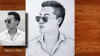 /kenny soru/  💪🦵🏋️ PENCIL drawing ✍️ (Timelapse)