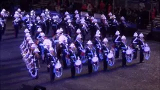 Massed Bands of H.M. Royal Marines, Edinburgh Tattoo 2014