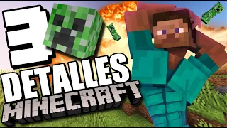 30 DETALLES ALUCINANTES de MINECRAFT