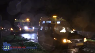 Zeven gewonden bij frontale aanrijding in De Heurne