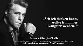 Ray Liotta - " Ein Starren ist wirklich nichts anderes als das, ..." -  Zitate  #zitate  #rayliotta