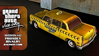 GTA VC (Original) [NEW 100% Walkthrough] - Mission #42: Friendly Rivalry (Kaufman Cabs)