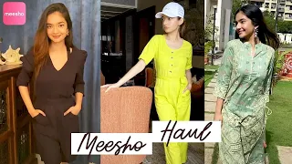 I Bought Some Cute Outfits from Meesho | Meesho Try On Haul | Try On Haul | Anushka Sen