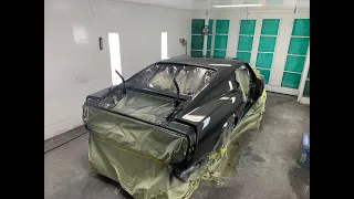 1969 Mustang Mach 1 restoration and paint