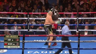 All punches landed by Tyson Fury in the third fight with Deontay Wilder