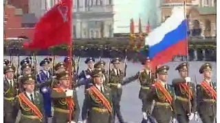 Russian Army Parade, Victory Day 1997 Парад Победы